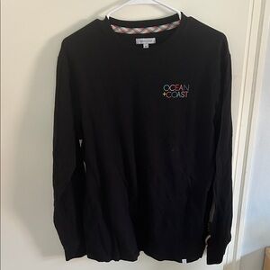 Ocean + Coast Black Long Sleeve Tee